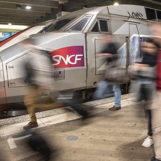 Wegen eines Streiks stehen in Frankreich heute viele Züge still.