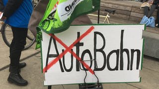 Am Freitag hatte Fridays for Future zu einer Fahrrad-Demo in Freiburg gegen den Autobahn-Ausbau aufgerufen.