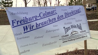 Streit um Bahnstrecke Freiburg - Colmar