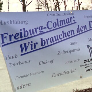 Streit um Bahnstrecke Freiburg - Colmar