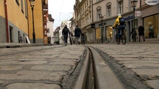 Warnstreiks in Freiburg - das große Chaos bleibt aus. 