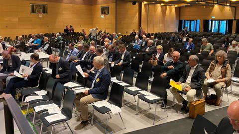 Bei der Infoveranstaltung in der Waldshuter Stadthalle blieben viele Plätze leer. 