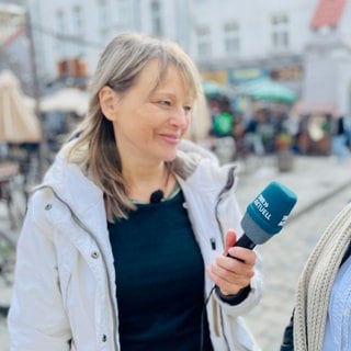 Interview in der Altstadt von Lwiw