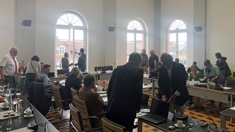 Im Bürgersaal des Kehler Rathauses ging es mehr als vier Stunden lang um die Pläne für das Kehler Biomassheizkraftwerk.