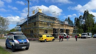 Es ist ein Millionenprojekt: In Hinterzarten entsteht eine neue Rettungswache der Bergwacht Schwarzwald. 