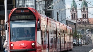 Straßenbahn in Freiburg