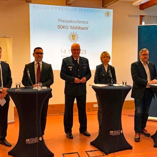 Pressekonferenz Polizei und Staatsanwaltschaft in Offenburg