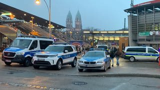 Freiburger Hauptbahnhof ist wegen eines verdächtigen Gegenstands gesperrt.