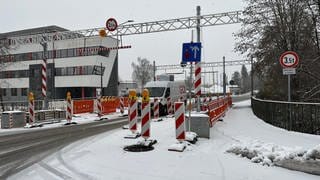 Peterzeller Brücke Baustelle