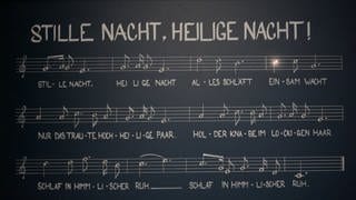 Notenblatt von "Stille Nacht, Heilige Nacht"