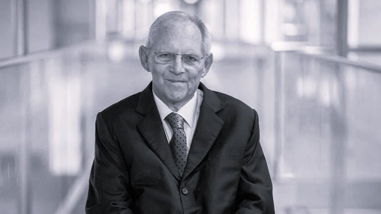 Wolfgang Schäuble im Bundestag