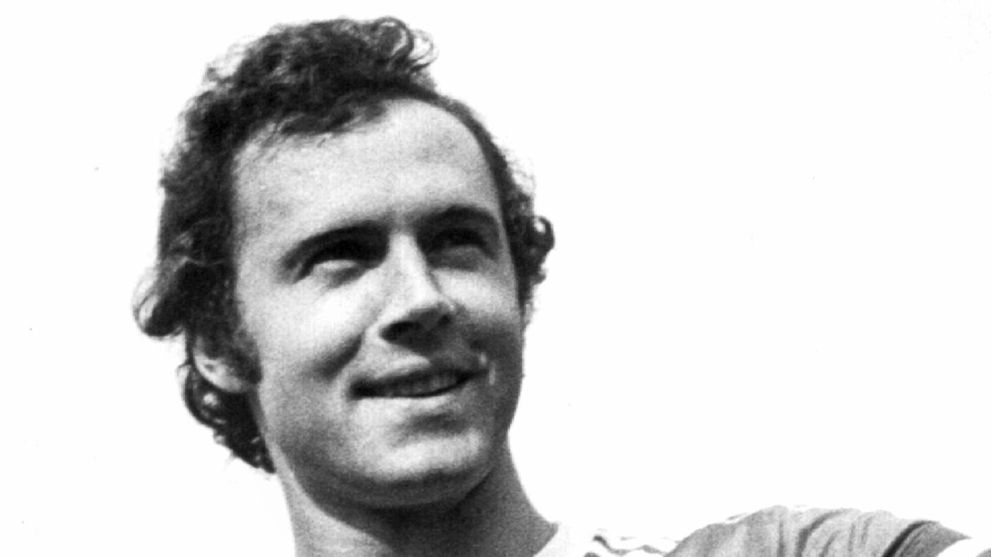 der junge Franz Beckenbauer