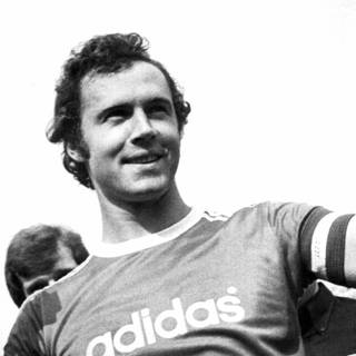 der junge Franz Beckenbauer