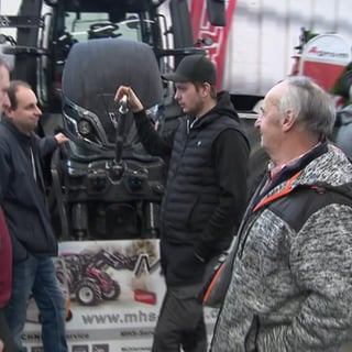 Besucher des Donnaueschinger Agrartags