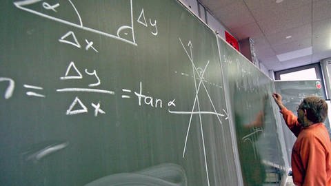 Mathematik-Unterricht in der Kursstufe an einem Gymnasium 