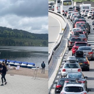 Stau-Stress in der Schweiz trifft auf Feiertagsgemütlichkeit am Titisee.