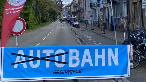 Wegen dem Mobilitätswendetag wurde die B31 in Freiburg am Sonntagnachmittag abschnittsweise für den Verkehr gesperrt.