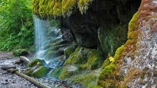 Wasserfall in der Wutachschlucht