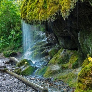 Wasserfall in der Wutachschlucht