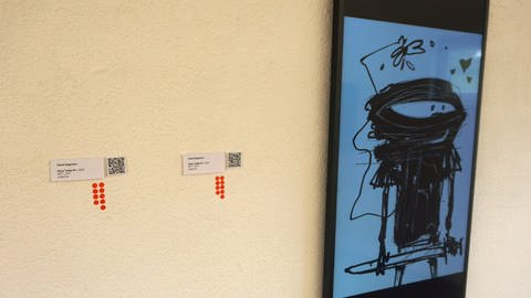 Erstes NFT-Kunstwerk des Freiburger Künstlers David Stegmann mit Verkaufscodes in der Galerie K Grunern