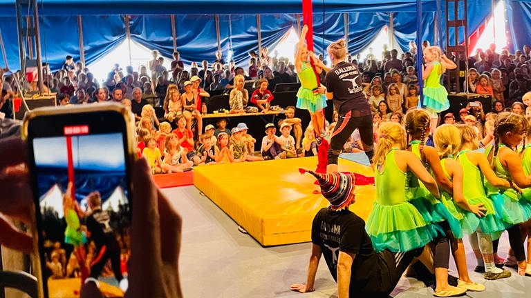 Kinderzirkus Balluna beim ZMF2023