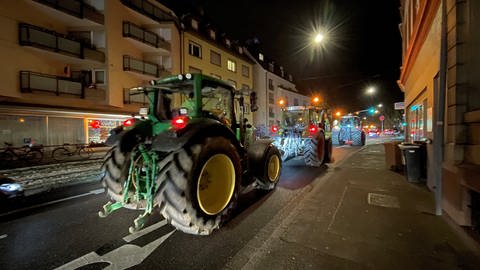 Bauernproteste Freiburg Innenstadt 