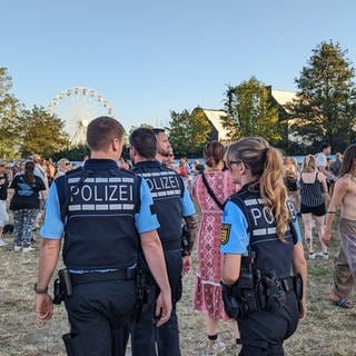 Polizei beim Sea-You-Festival