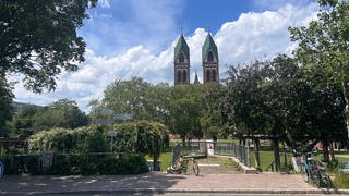 Der Stühlinger Kirchplatz in Freiburg.