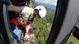 Ralf Mewes ist Notfallsanitäter bei der Flugrettungs in Freiburg