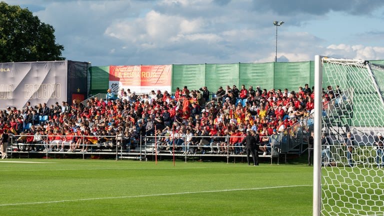 Öffentliches Training der spanischen Nationalmannschaft in Donaueschingen