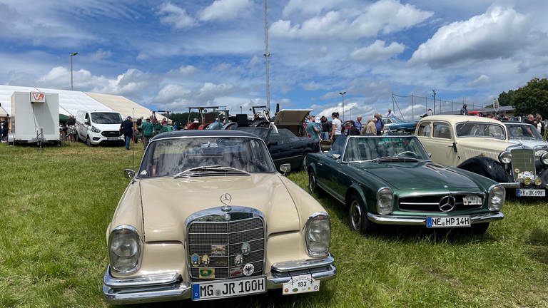 Das Veteranen-Festival in Freiamt zog Oldtimer-Fans von Nah und Fern an. 