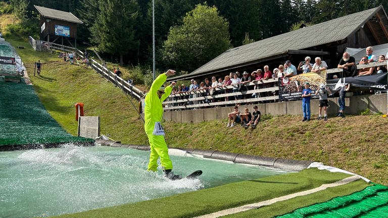 Waterslide-Contest in Schönwald