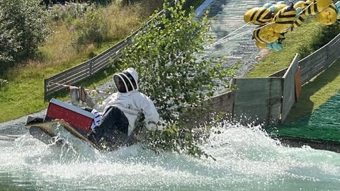 Waterslide-Contest in Schönwald