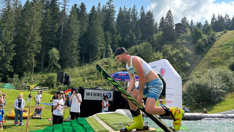 Waterslide-Contest in Schönwald