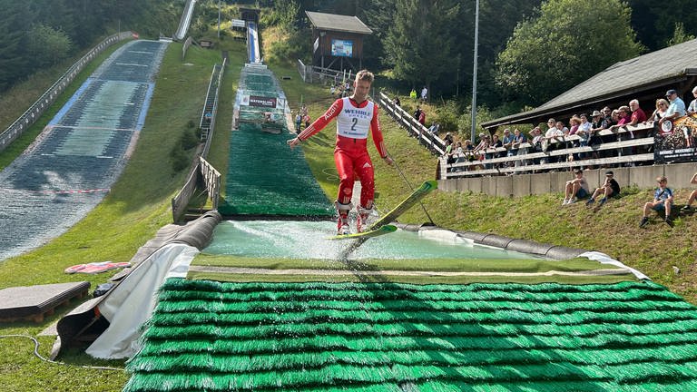 Waterslide-Contest in Schönwald