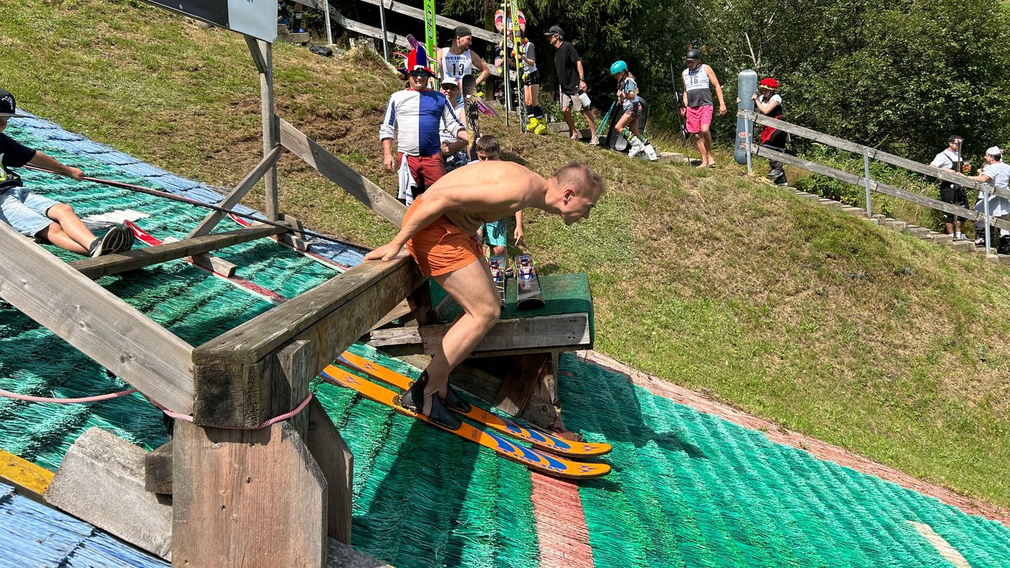 Waterslide-Contest in Schönwald