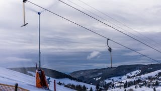 Der Schlepplift in Todtnauberg.