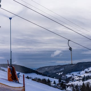 Der Schlepplift in Todtnauberg.