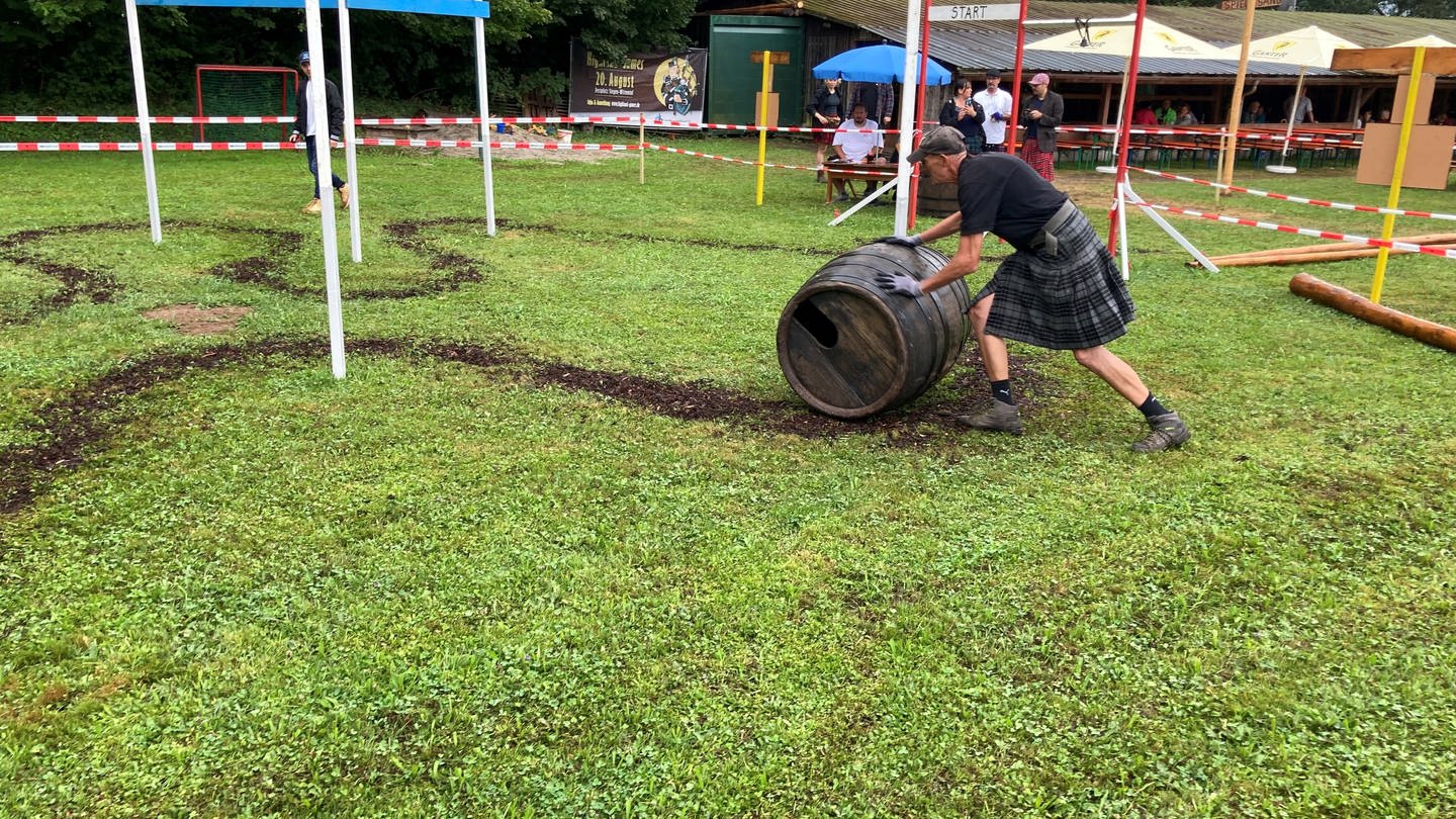 Stegener Highland Games mit kuriosen Disziplinen