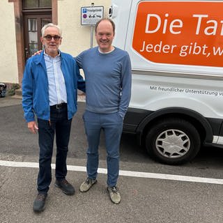 Arzt Dirk Westermann und Hans-Herbert Weyer von der Tafel sind die Initiatoren des Projekts.