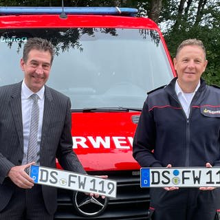 Ausgabe des DS-Kennzeichens an die Feuerwehr