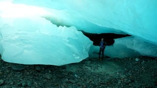 Die Gletscher in den Alpen schmelzen. Sie schwanden im Vergleich zum Vorjahr um weitere 2,5 Prozent.