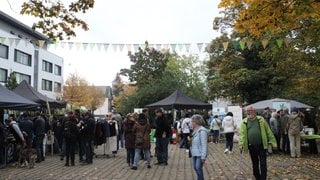 Beim Hanfmarkt gibt es auf dem Rathausplatz in Oberkirch einiges zu sehen.