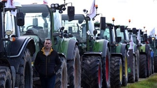 Landwirte wollen am Montag mit ihren Traktoren auf der Straße gegen das Mercosur-Handelsabkommen protestieren.