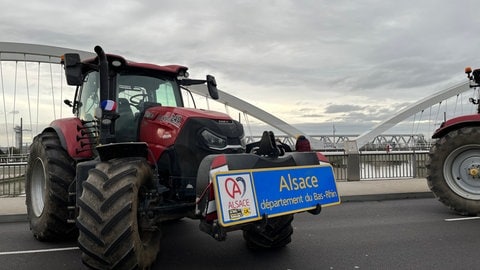 Bauernproteste in Kehl am 2. Dezember 2024