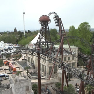 Neue Achterbahn im Europapark.