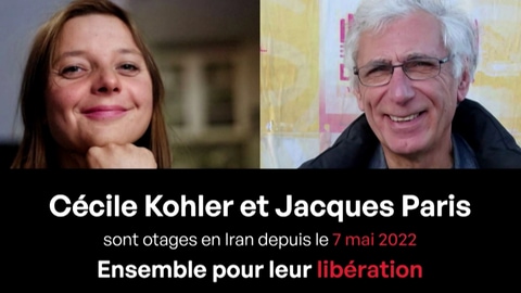 Seit mehr als zwei Jahren kämpfen Menschen für die Freilassung von Cécile Kohler (links) und Jacques Paris (rechts).