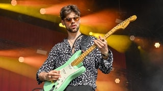 Gitarrist Malte Brändlin von der Band "The Great Leslie" träumt davon, Deutschland beim ESC zu vertreten.