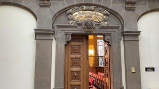 Großer Saal am Landgericht Tübingen