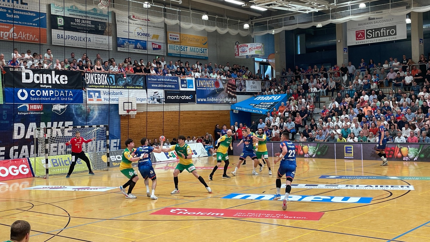 Der HBW Balingen-Weilstetten Feiert Aufstieg In Die 1.Bundesliga - SWR ...